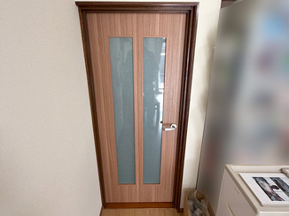 小工事 印象が大きく変わった造作建具